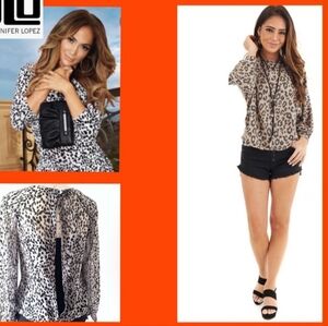 JL0 Semi-sheer Blouse ❤️